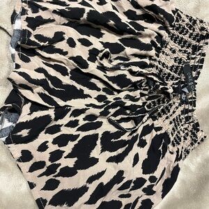 Leopard Print Shorts